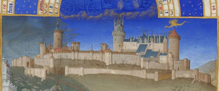 extrait de Mars, Les Très Riches Heures du duc de Berry, Musée Condé, Domaine public
